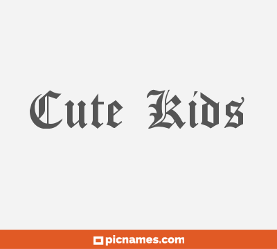 Cute Kids